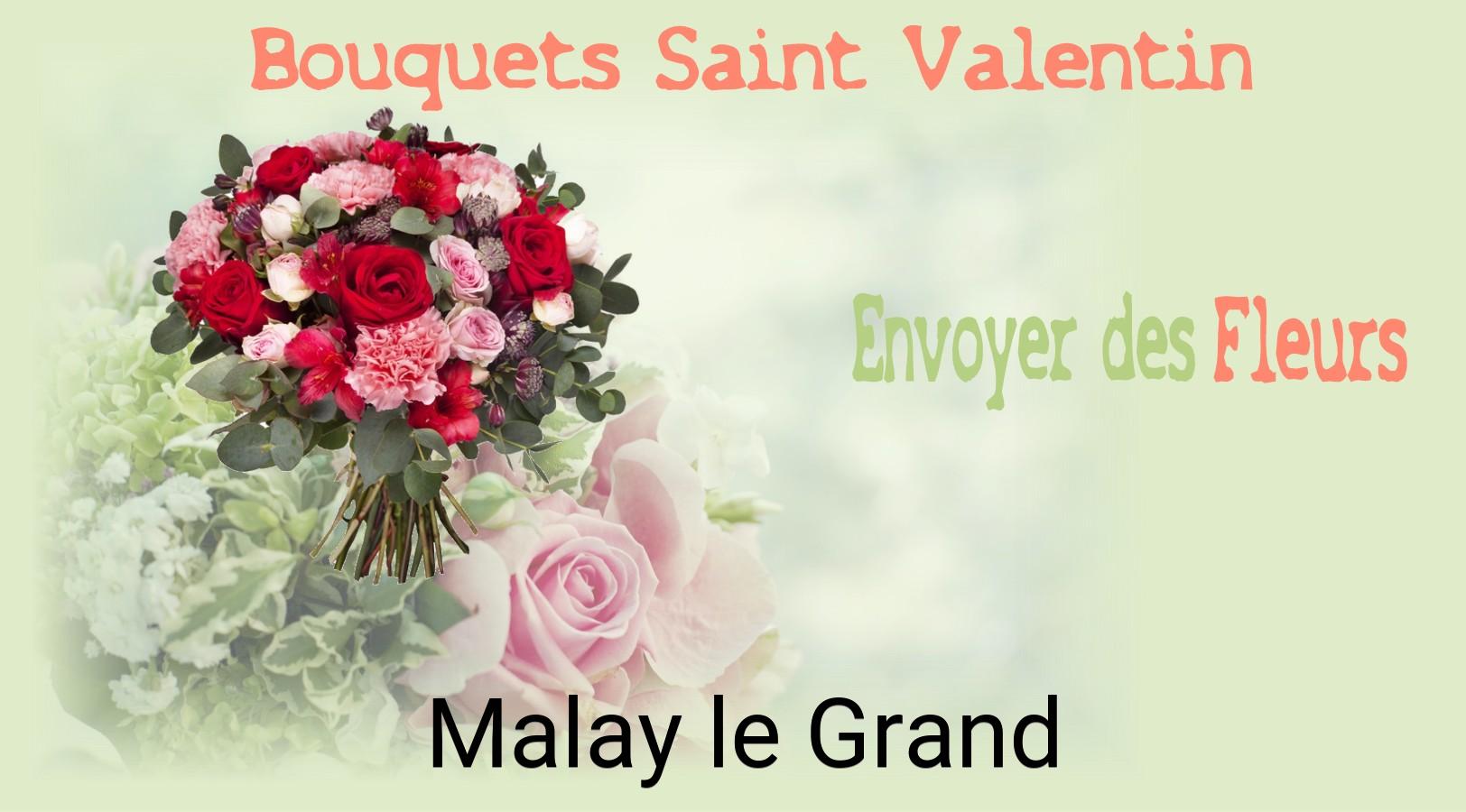 Roses de Saint-Valentin livrées à Malay-le-Grand